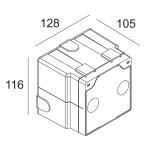 DeltaLight CONCRETE PACK LOGIC W S 