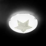 Honsel 22361 LED-Deckenleuchte Stern Kristall - 14W 