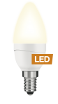 LEDON LED-Kerze B35 Matt 5W - E14 