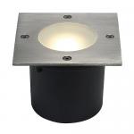 SLV LED-Bodeneinbauleuchte Wetsy Disk Quadrat 