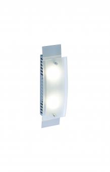 F.L.I. LED-Deckenleuchte 2-flammig 212232 - 6W Warmweiß | Nickel matt | Nein