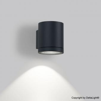 DeltaLight LED-Wandleuchte DOX 100 Warmweiß | Dunkelgrau | Nein