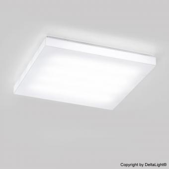DeltaLight LED-Wand-/Deckenleuchte JETI PLANO L 415 Warmweiß | Weiß | 1-10V