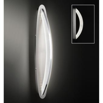 Honsel LED-Wandleuchte Noa- 7W Warmweiß | Nickel matt | Nein