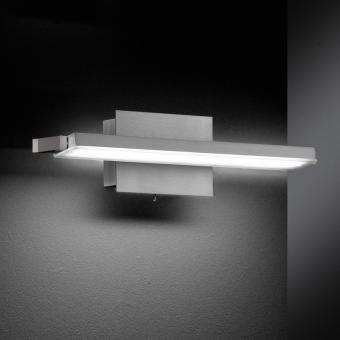 Honsel LED-Wandleuchte Pare - 12.6W Warmweiß | Nickel matt | Nein