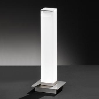 Honsel LED-Tischleuchte Forma - 6W Warmweiß | Nickel matt | Nein