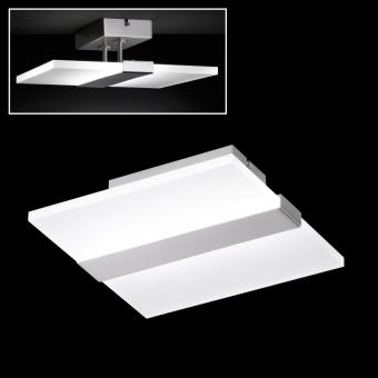 Honsel LED-Deckenleuchte CADY - 21.5W Warmweiß | Nickel matt | Ja