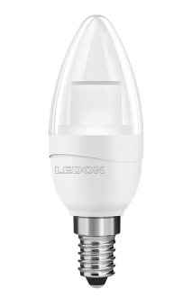 LEDON LED-Kerze B35 Klar 5W - E14 