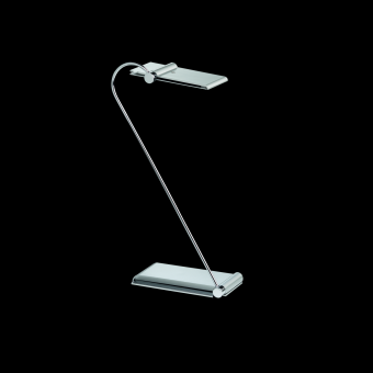 LupiaLicht LED-Tischleuchte PEP Warmweiß | Aluminium matt | Nein
