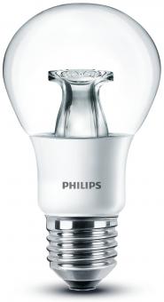 PHILIPS LED Lampe 6W (40W Ersatz) - E27 - Dimmbar Extra Warmweiß | Ja
