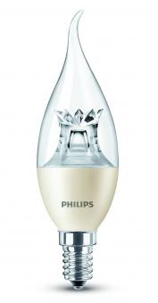 PHILIPS LED Lampe 4W (25W Ersatz) - E14 - Dimmbar Extra Warmweiß | Ja