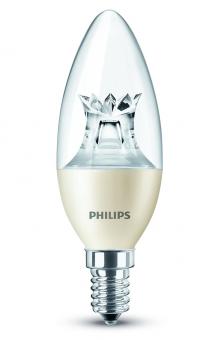 PHILIPS LED Lampe 6W (40W Ersatz) - E14 - Dimmbar Extra Warmweiß | Ja