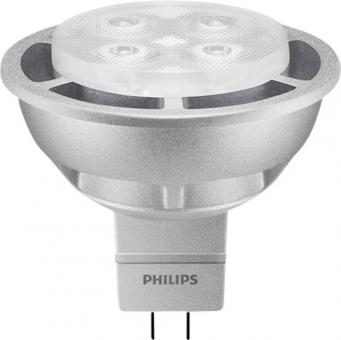 PHILIPS LED Lampe 6.3W (35W Ersatz) - GU5.3 - Dimmbar Extra Warmweiß | 36° | Ja | Grün