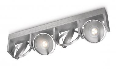 LED-Deckenleuchte Particon 53154/48/16 Extra Warmweiß | Aluminium | Ja