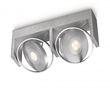LED-Deckenleuchte Particon 53152/48/16 Extra Warmweiß | Aluminium | Ja