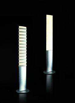 QisDesign LED-Standleuchte Piano Floor Neutralweiß | Weiß | Nein