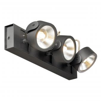 SLV LED-Decken-/Wandleuchte KALU  3-Spots - Dimmbar 