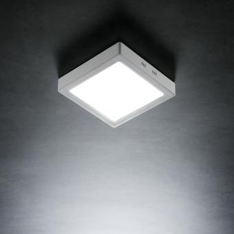 LupiaLicht LED-Deckenleuchte VENO L 3927/30-8 Warmweiß | Weiß | Nein