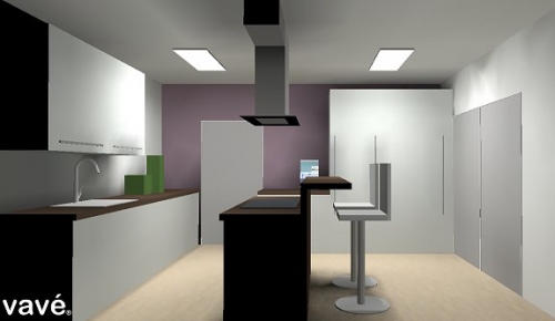 Die ideale Küchenbeleuchtung mit vavé® LED-Panels